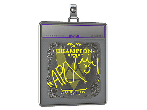 Sticker Slab | apEX (Foil, Champion) | Austin 2025