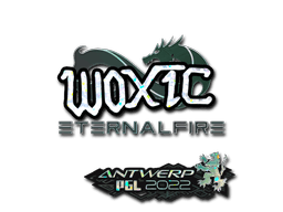 Sticker | woxic (Glitter) | Antwerp 2022