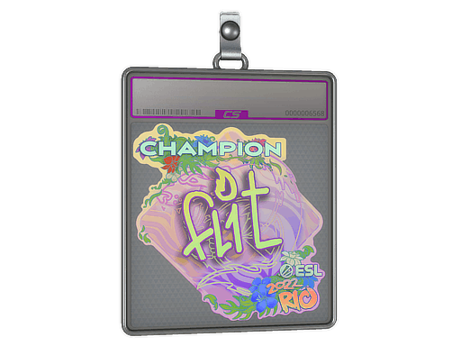 Sticker Slab | FL1T (Holo, Champion) | Rio 2022