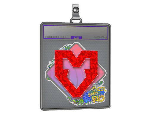 Sticker Slab | MOUZ (Glitter) | Rio 2022