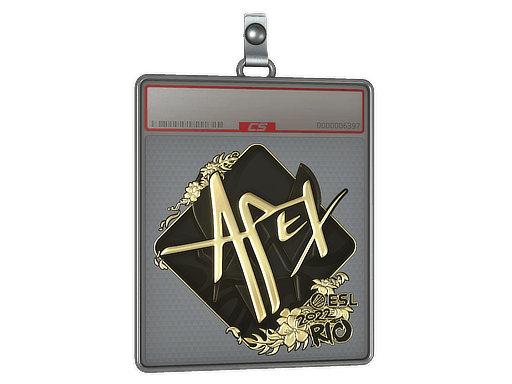 Sticker Slab | apEX (Gold) | Rio 2022