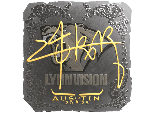 Sticker | z4KR (Foil) | Austin 2025