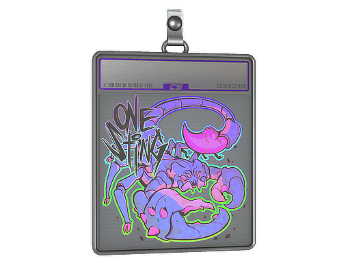 Sticker Slab | One Sting (Holo)