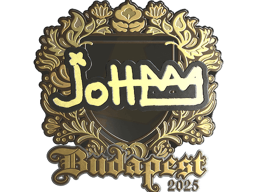 Sticker | jottAAA (Gold) | Budapest 2025