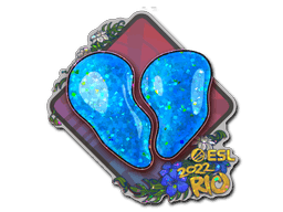 Sticker | 00 Nation (Glitter) | Rio 2022
