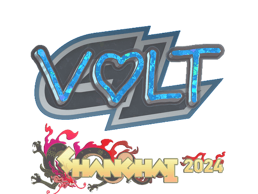 Sticker | volt (Glitter) | Shanghai 2024
