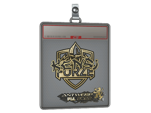 Sticker Slab | KENSi (Gold) | Antwerp 2022