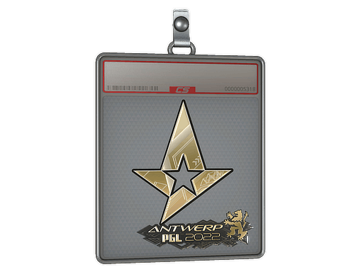 Sticker Slab | Astralis (Gold) | Antwerp 2022