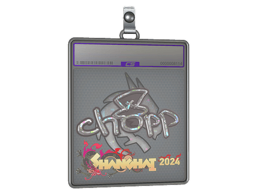 Sticker Slab | chopper (Glitter) | Shanghai 2024