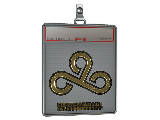 Sticker Slab | Cloud9 (Gold) | Copenhagen 2024