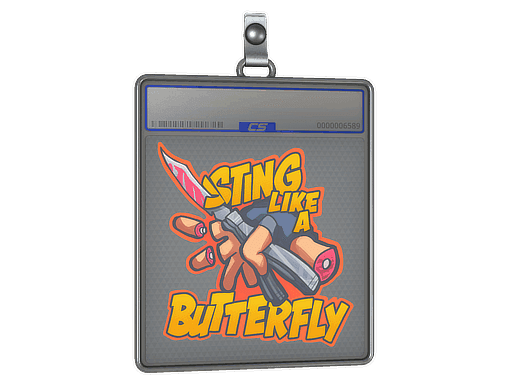 Sticker Slab | Sting Like A Butterfly