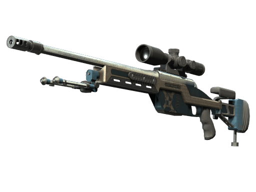 SSG 08 | Hand Brake - Battle-Scarred