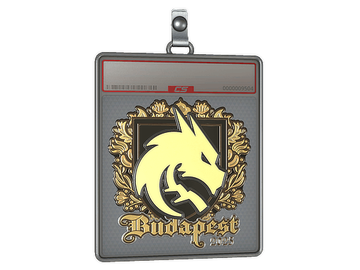 Sticker Slab | Team Spirit (Gold) | Budapest 2025