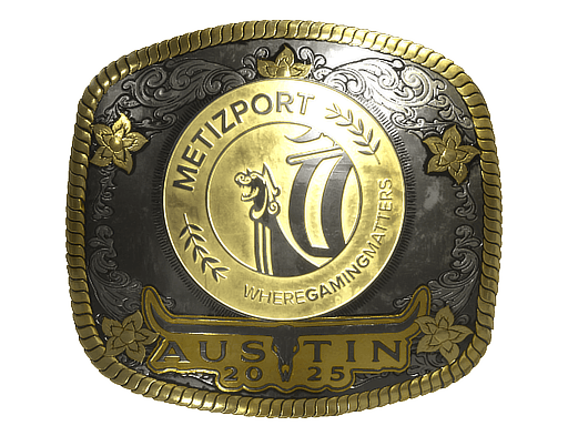 Sticker | Metizport (Gold) | Austin 2025