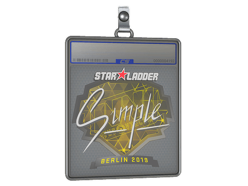 Sticker Slab | s1mple | Berlin 2019