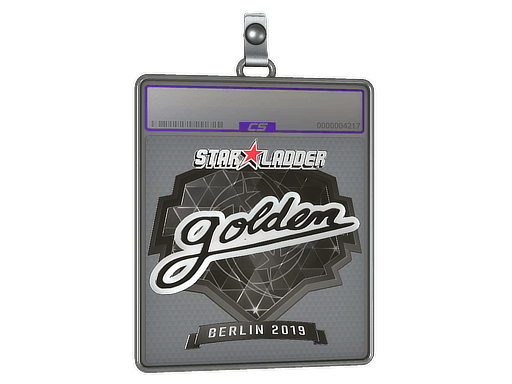 Sticker Slab | Golden (Foil) | Berlin 2019