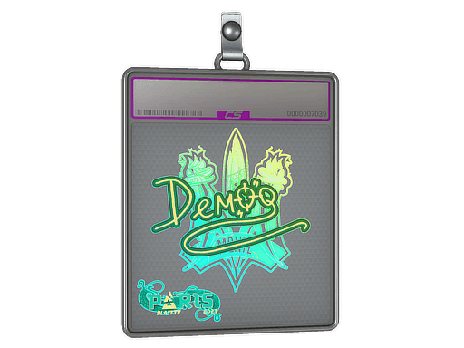 Sticker Slab | DemQQ (Holo) | Paris 2023