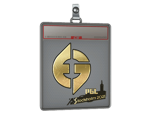 Sticker Slab | Evil Geniuses (Gold) | Stockholm 2021