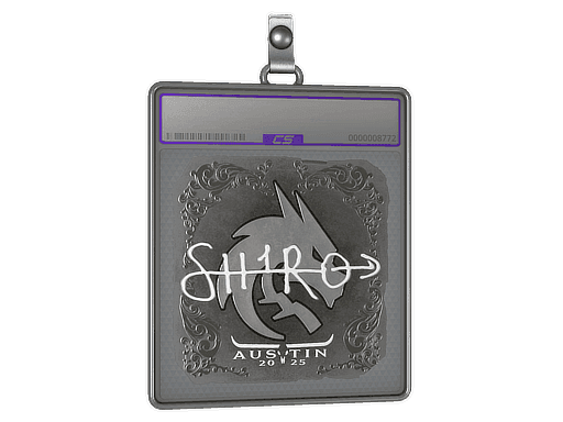 Sticker Slab | sh1ro (Foil) | Austin 2025