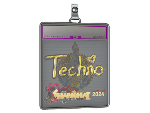 Sticker Slab | Techno4K (Holo) | Shanghai 2024