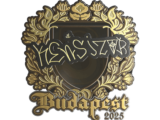 Sticker | kensizor (Gold) | Budapest 2025