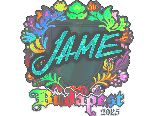 Sticker | Jame (Holo) | Budapest 2025