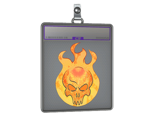 Sticker Slab | Incineration (Holo)