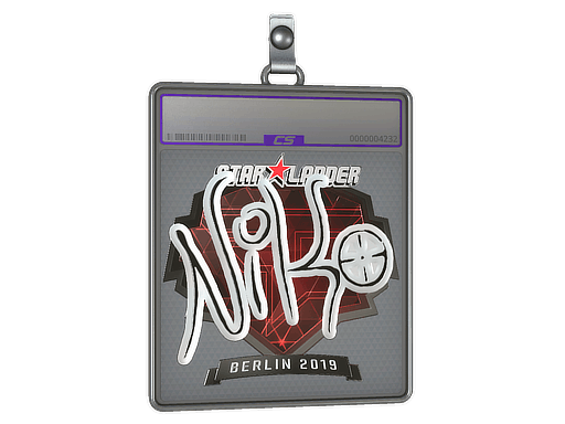 Sticker Slab | NiKo (Foil) | Berlin 2019