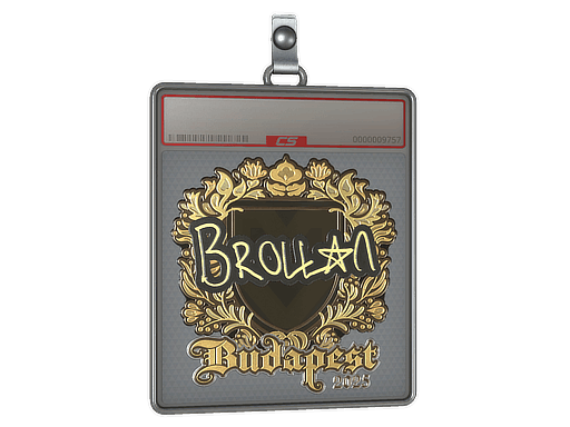 Sticker Slab | Brollan (Gold) | Budapest 2025