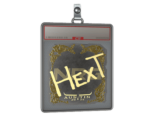Sticker Slab | HexT (Gold) | Austin 2025