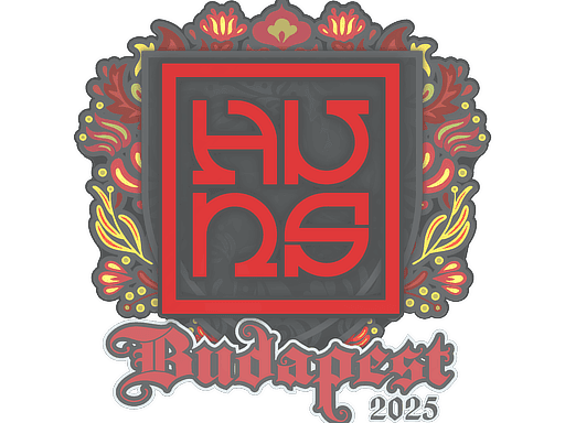 Sticker | The Huns | Budapest 2025