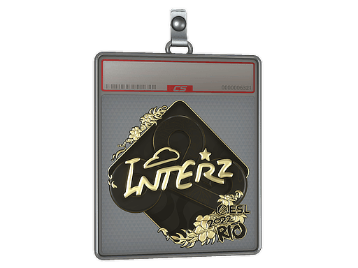 Sticker Slab | interz (Gold) | Rio 2022