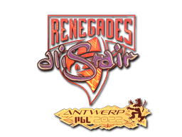 Sticker | aliStair (Holo) | Antwerp 2022