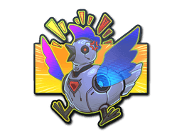 Sticker | Cyber Chicken (Holo)