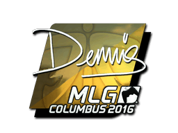 Sticker | dennis (Foil) | MLG Columbus 2016