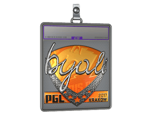 Sticker Slab | byali (Foil) | Krakow 2017