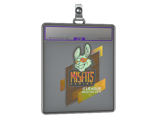 Sticker Slab | Misfits Gaming (Holo) | Boston 2018