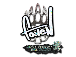 Sticker | faveN (Glitter) | Antwerp 2022