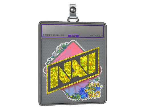 Sticker Slab | Natus Vincere (Glitter) | Rio 2022