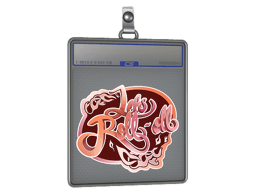 Sticker Slab | Let's Roll-oll