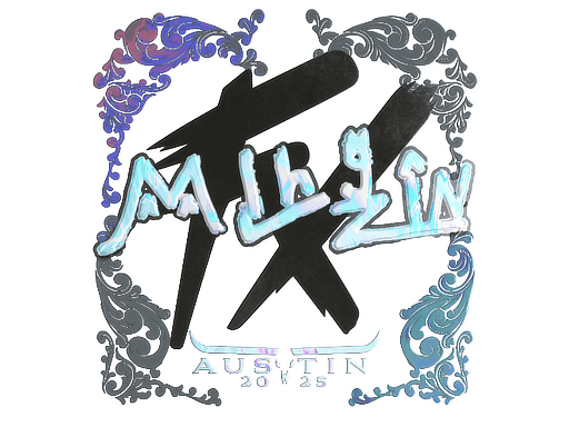 Sticker | mlhzin (Holo) | Austin 2025