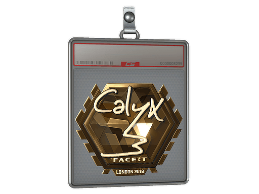 Sticker Slab | Calyx (Gold) | London 2018
