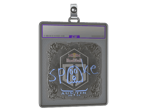 Sticker Slab | spooke (Foil) | Austin 2025