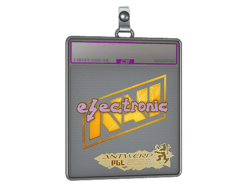 Sticker Slab | electronic (Holo) | Antwerp 2022