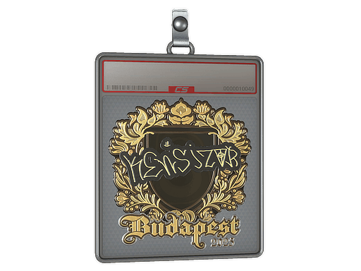 Sticker Slab | kensizor (Gold) | Budapest 2025