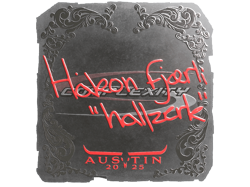 Sticker | hallzerk (Foil) | Austin 2025