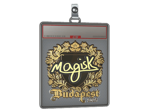 Sticker Slab | Magisk (Gold) | Budapest 2025