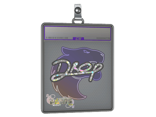 Sticker Slab | drop (Glitter) | Paris 2023