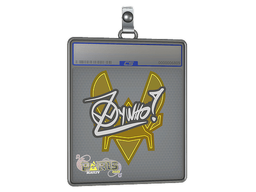 Sticker Slab | ZywOo | Paris 2023