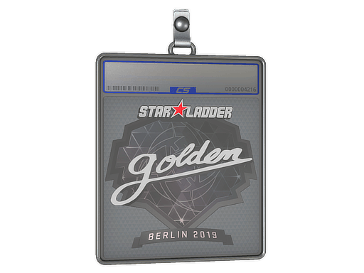 Sticker Slab | Golden | Berlin 2019